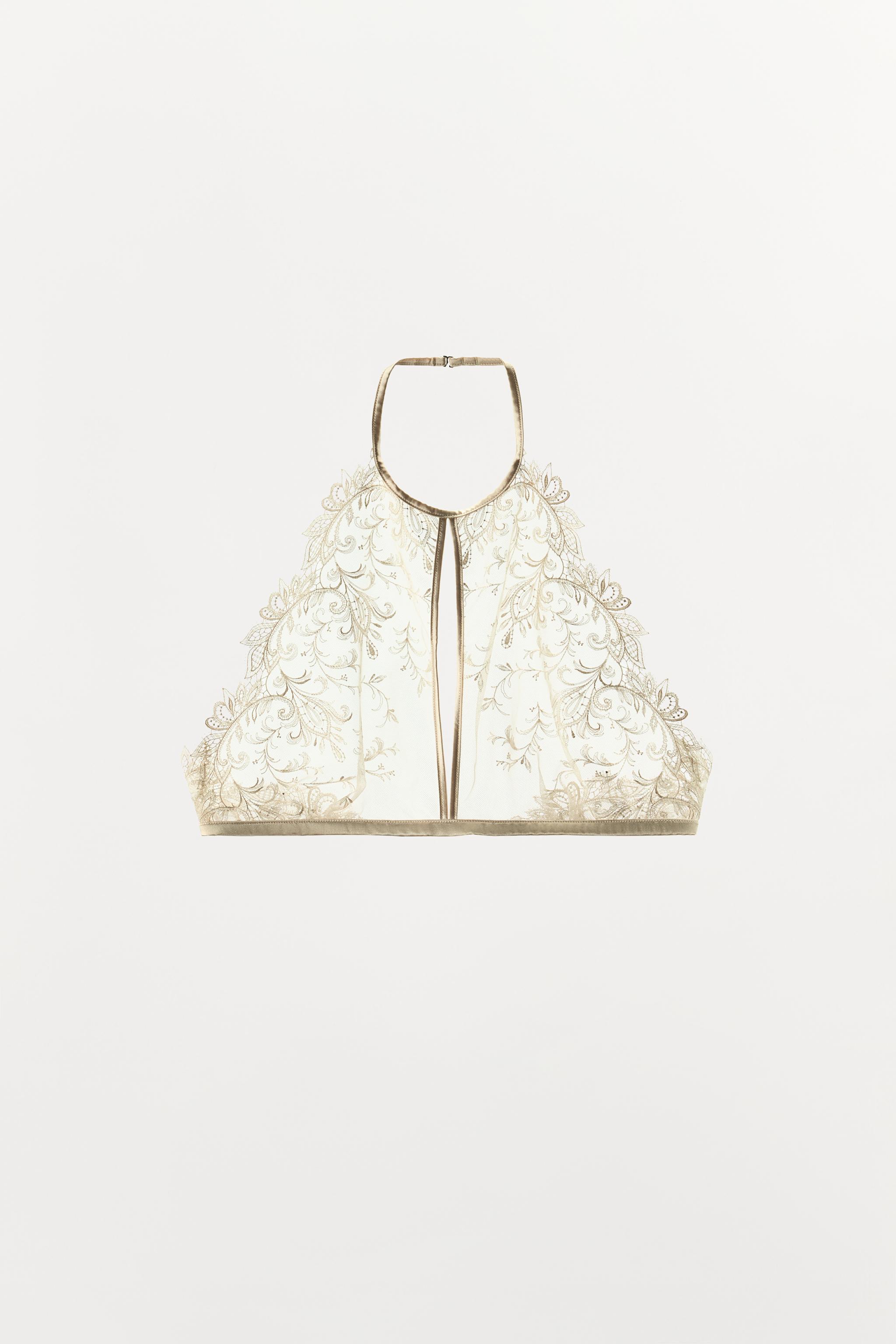 SOUTIEN-GORGE HALTER EN DENTELLE